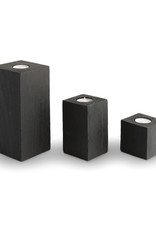 Style In Form Candle Holder SIF Nova Tealights Black Square SM