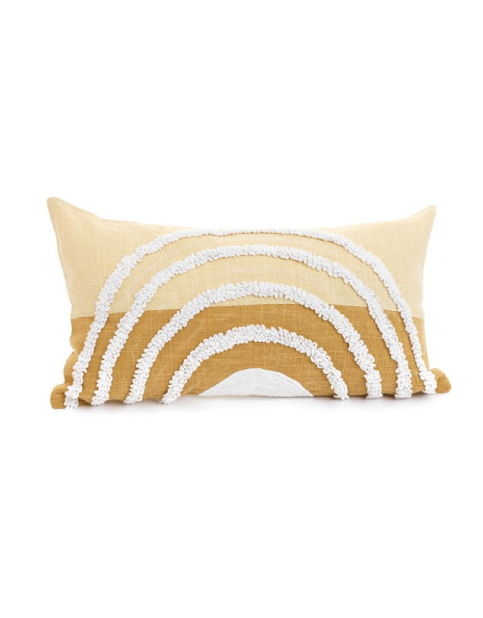 Cushions PC Cotton Yellow 12” x 22”