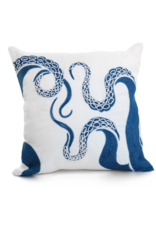 Cushions PC Cotton Octopus Blue/White 17” x 17”