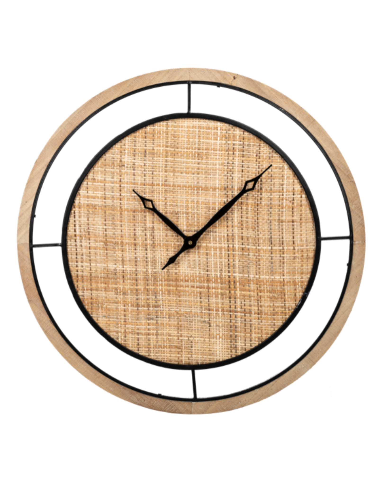 Clock Ganz Natural Woven Wall  CB181859