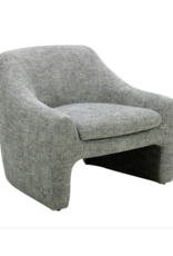 Moes Home Collection Moes Kenzie Club Chair Slated Moss KQ1025-37