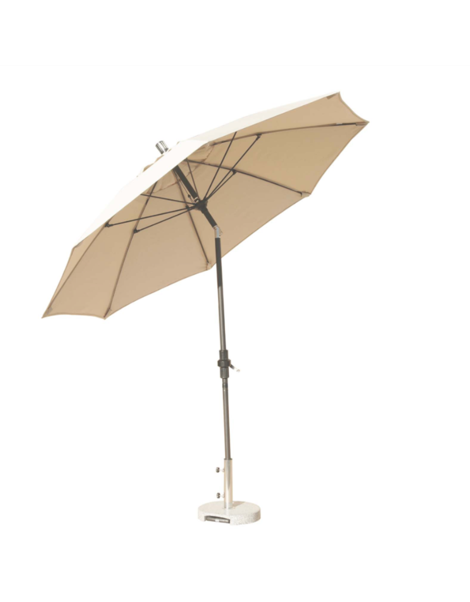 Ratana Ratana Umbrella 9 FT UM00906BRZ/C Canvas Black FO5129