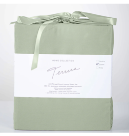 Sheets Set Terrera Bamboo Queen Sage