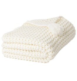 Throw Brunelli Janick White 50x60 802W150