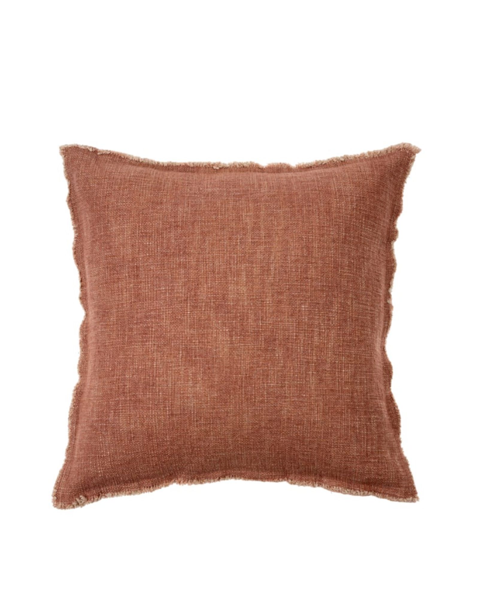 Indaba Cushions Indaba Selena Linen Brick 20 x 20 1-3196-C