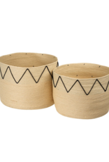 Indaba Basket Indaba Zig Zag Seagrass Lg