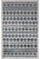 Rugs Avocado Artificial Silk 2'4 x 3'7 Matrix Ivory/Blue