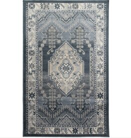 Rugs Avocado Artificial Silk 2'4 x 3'7 Mishu Blue
