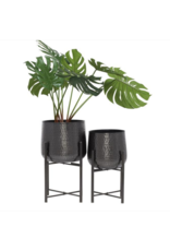 Agence Viva Planter AV Charcoal Metal Sm