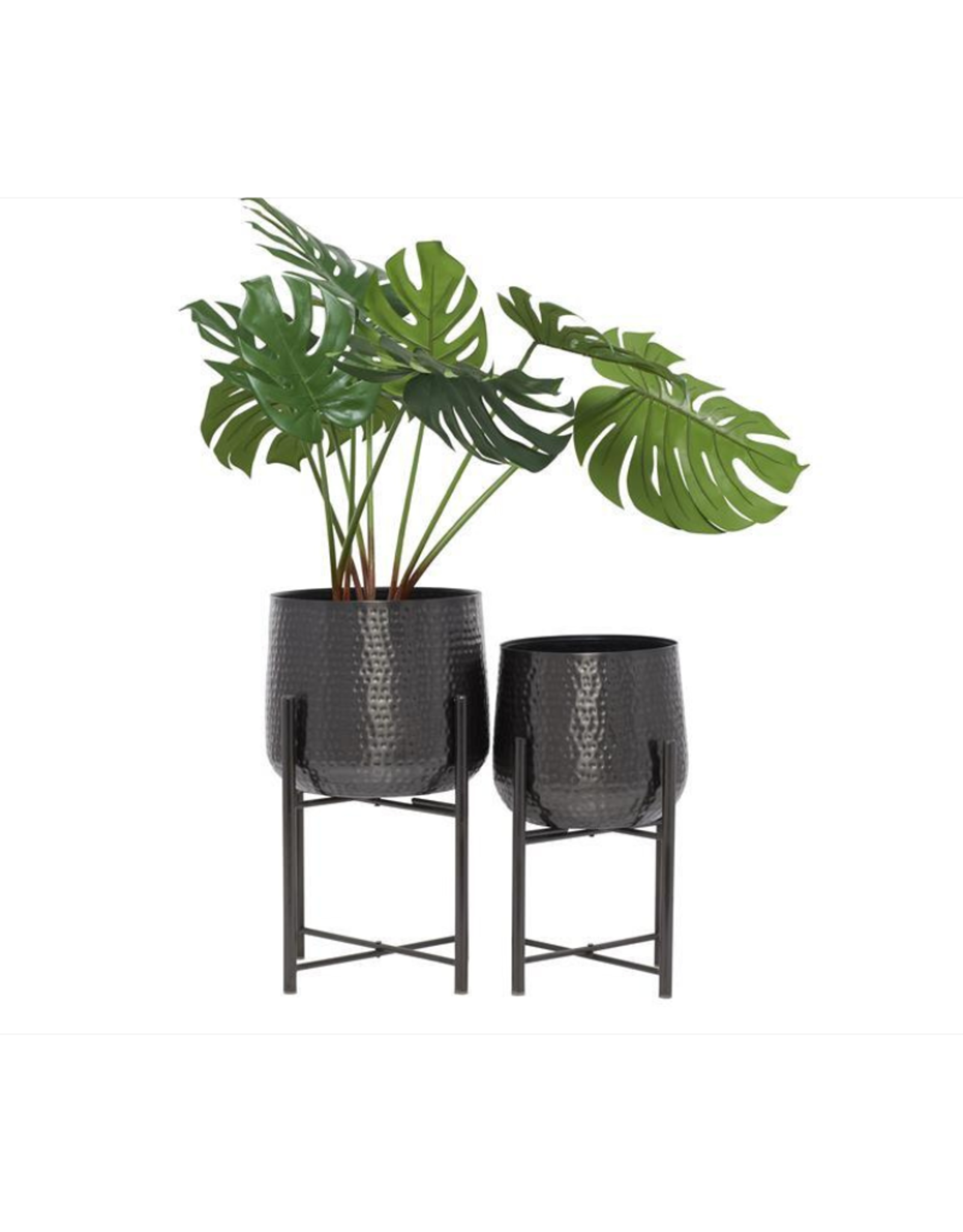 Agence Viva Planter AV Charcoal Metal Sm