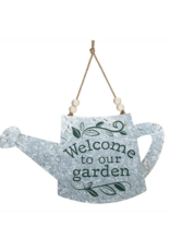 Sign Abbott Watering Can “Welcome”