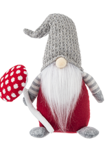 Xmas Ganz Gnome w/Mushroom Figure MX183539