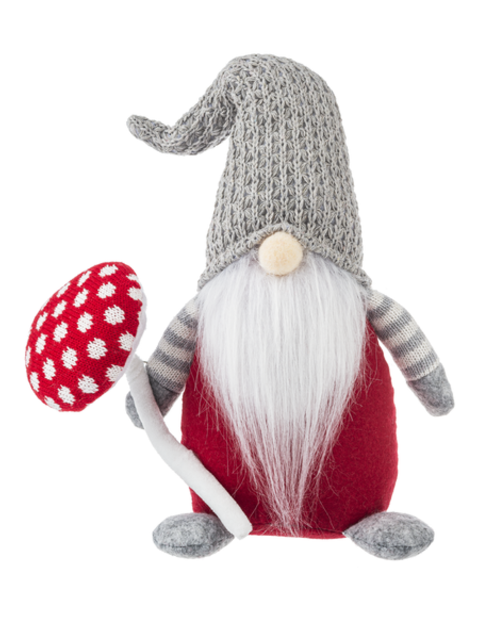 Xmas Ganz Gnome w/Mushroom Figure MX183539