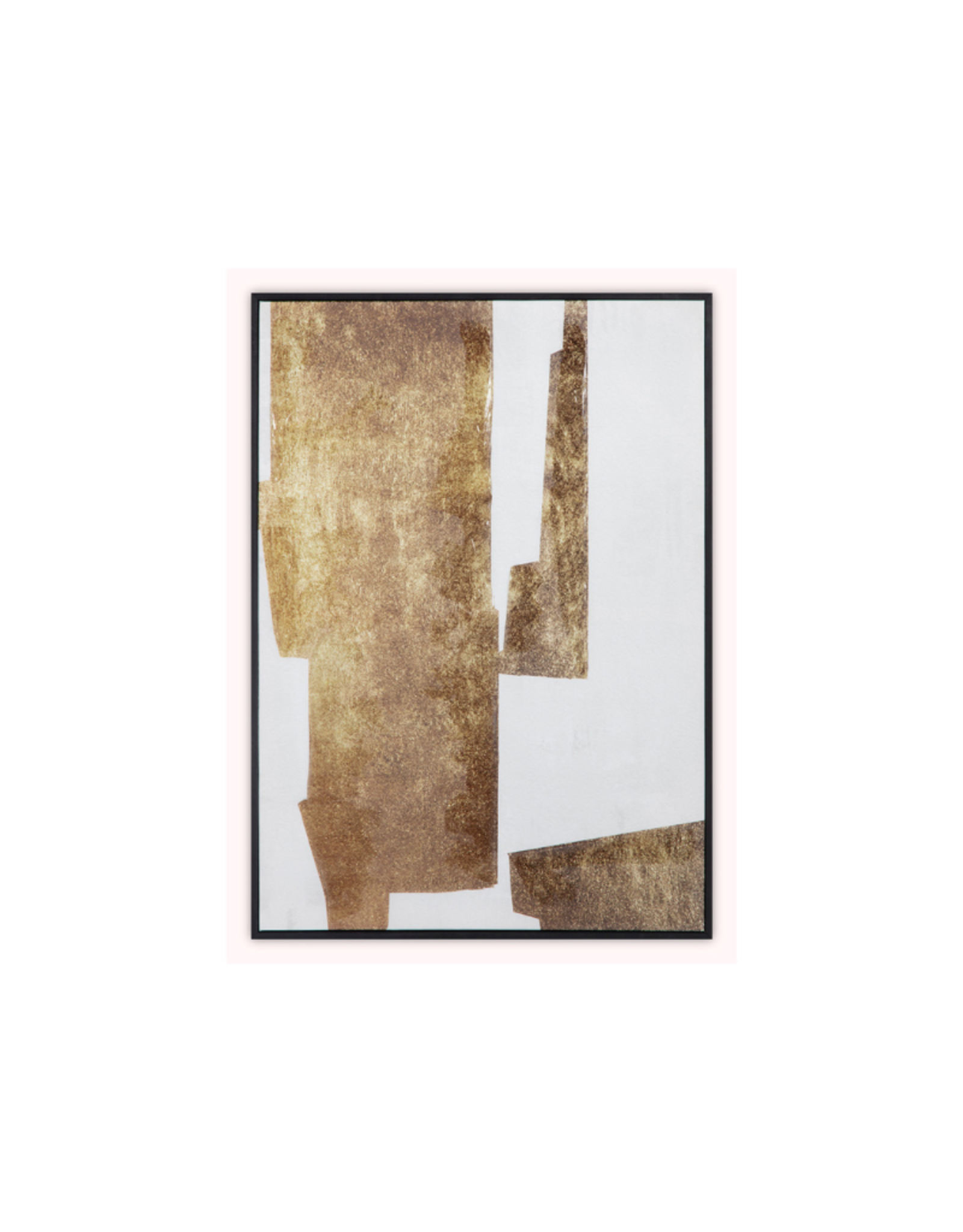 Moes Home Collection Art Moes Framed Mica 2 Gold WP-1292-37