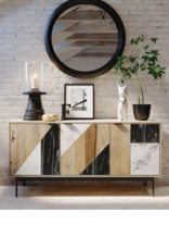 LH Imports LH Hexa Sideboard TW003B