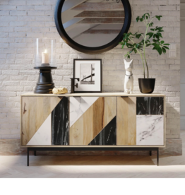 LH Imports LH Hexa Sideboard TW003B