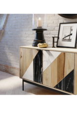 LH Imports LH Hexa Sideboard TW003B