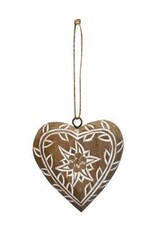 Nostalgia Xmas Nostalgia Ornament Heart Thistle 7.5cm 657-100