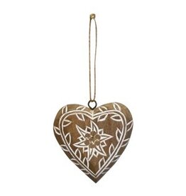 Nostalgia Xmas Nostalgia Ornament Heart Thistle 7.5cm 657-100