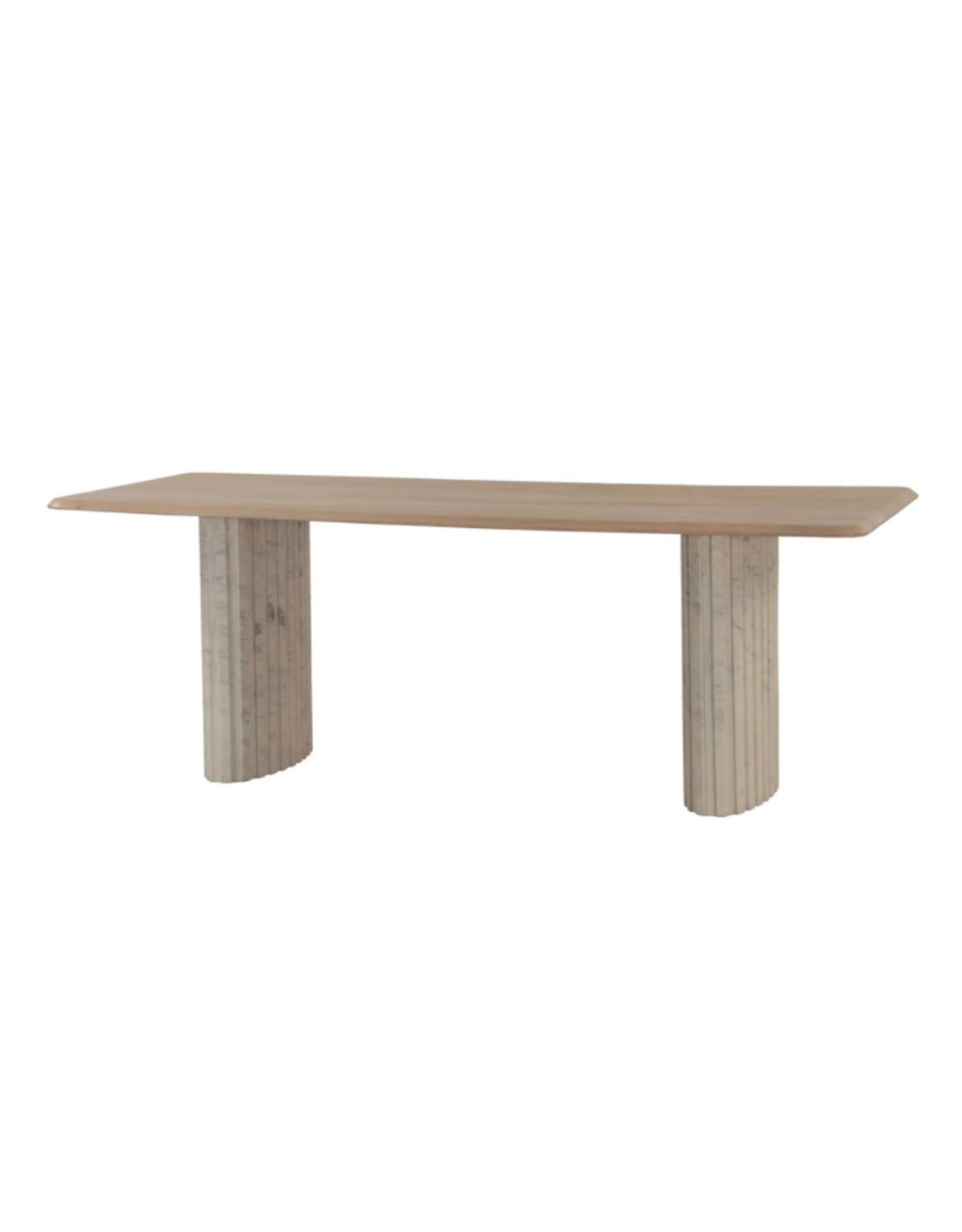 LH Imports LH Hedron Dining Table HEX010S
