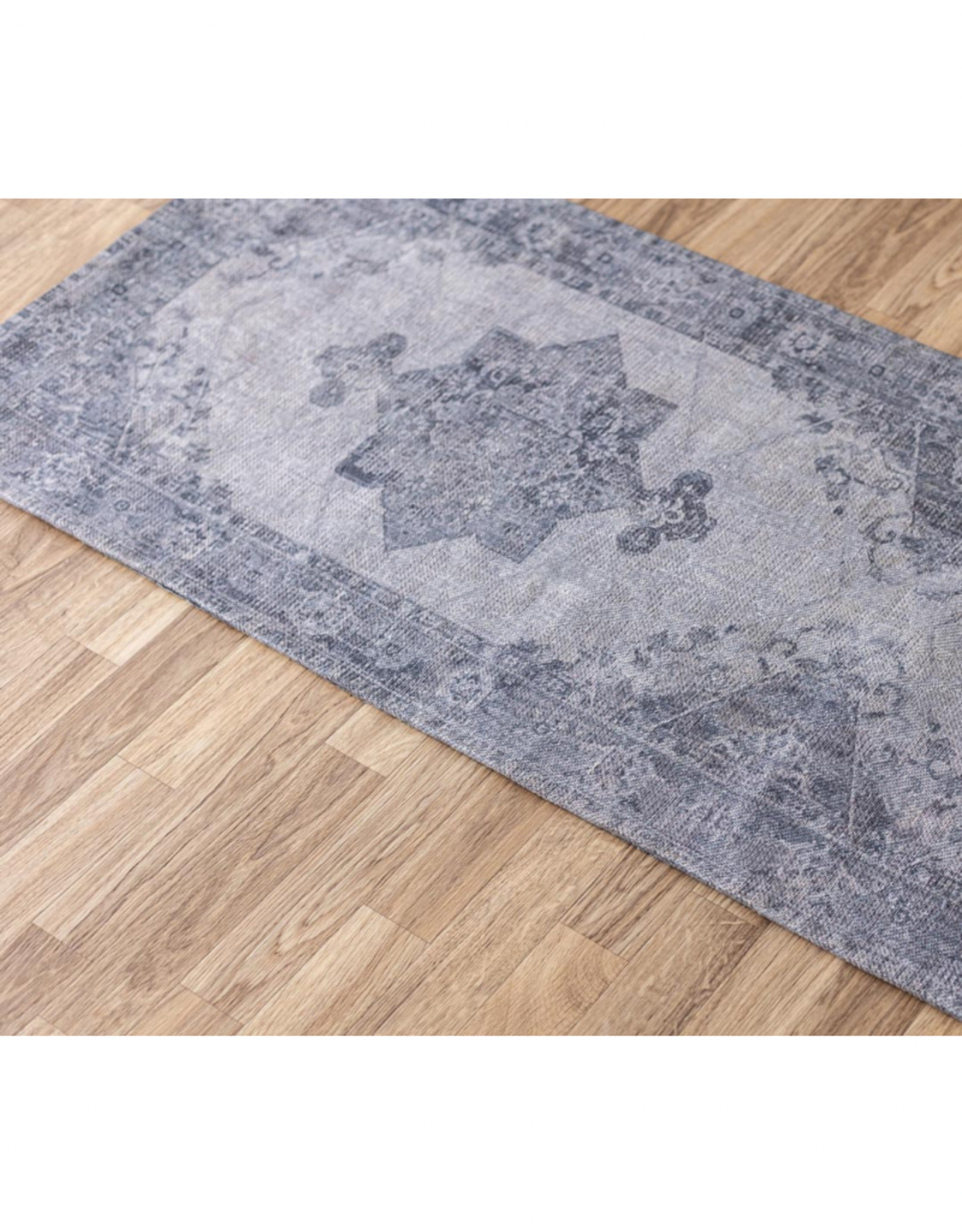 Style In Form Rugs SIF Boreal 2 x 6 Runner Grey RRC-014