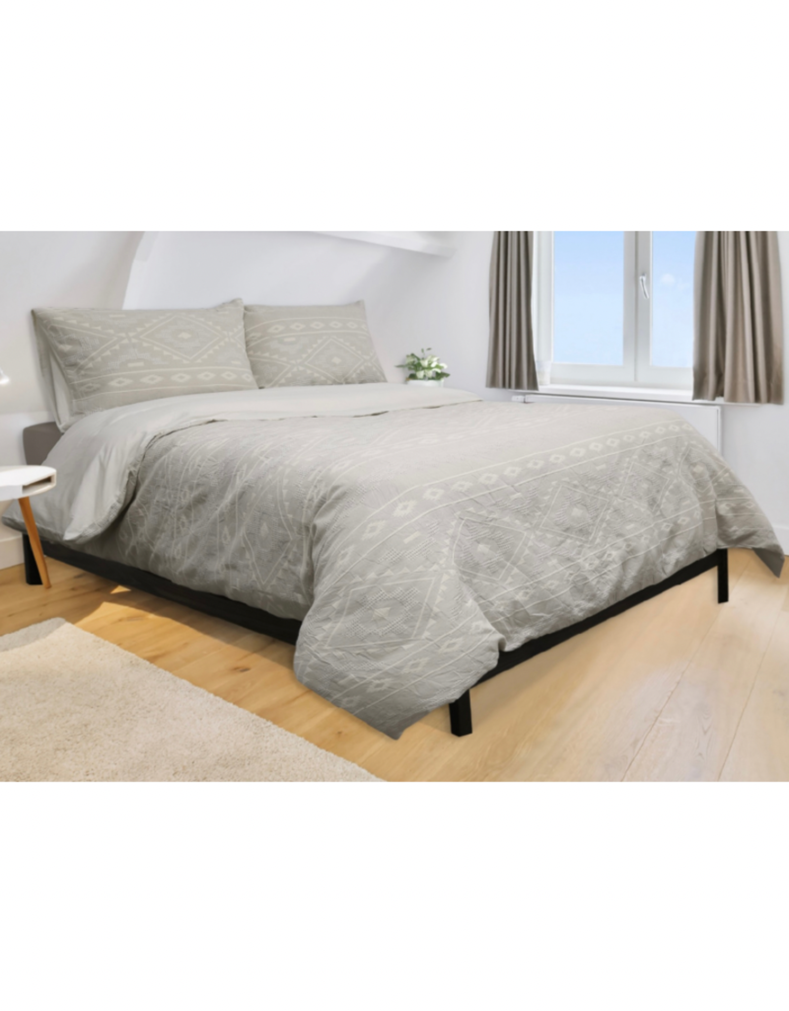Alamode Home Duvet Cover RJS Woodrow Queen w/ shams
