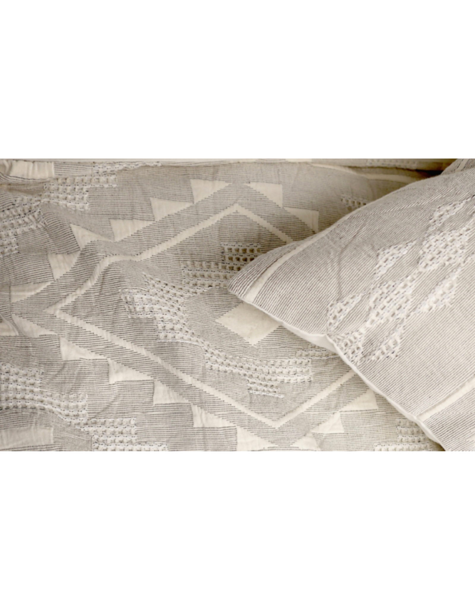 Alamode Home Duvet Cover RJS Woodrow Queen w/ shams