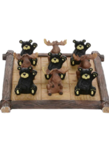 CT Bear & Moose Tic Tack Toe Set D852