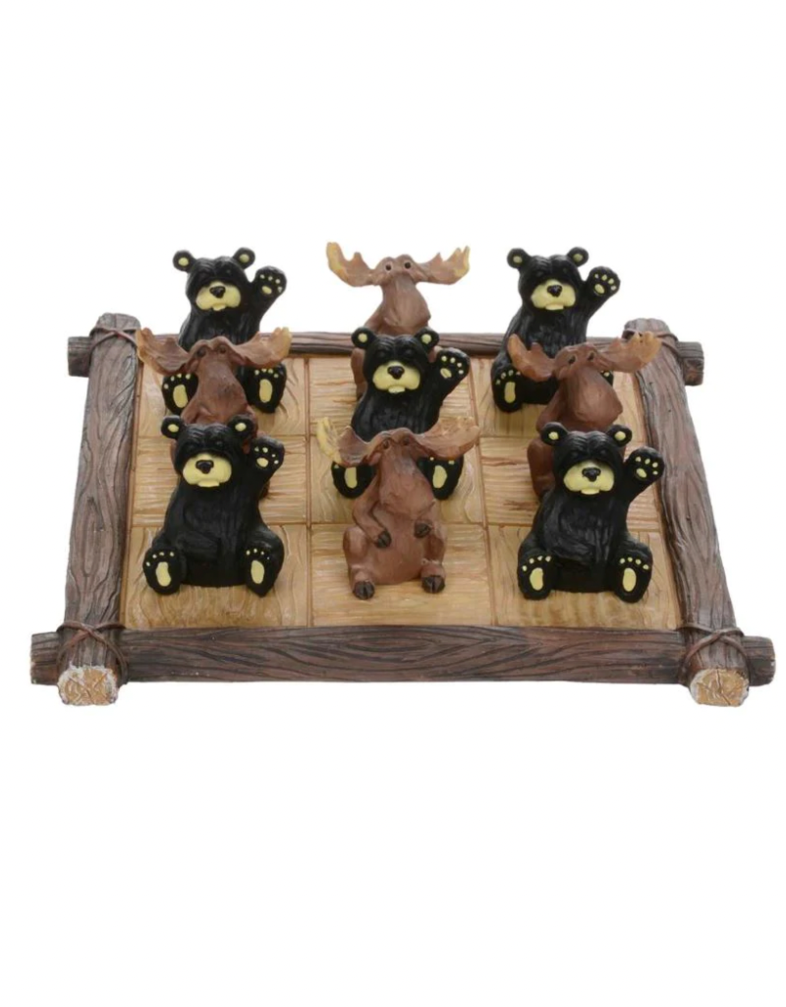 CT Bear & Moose Tic Tack Toe Set D852
