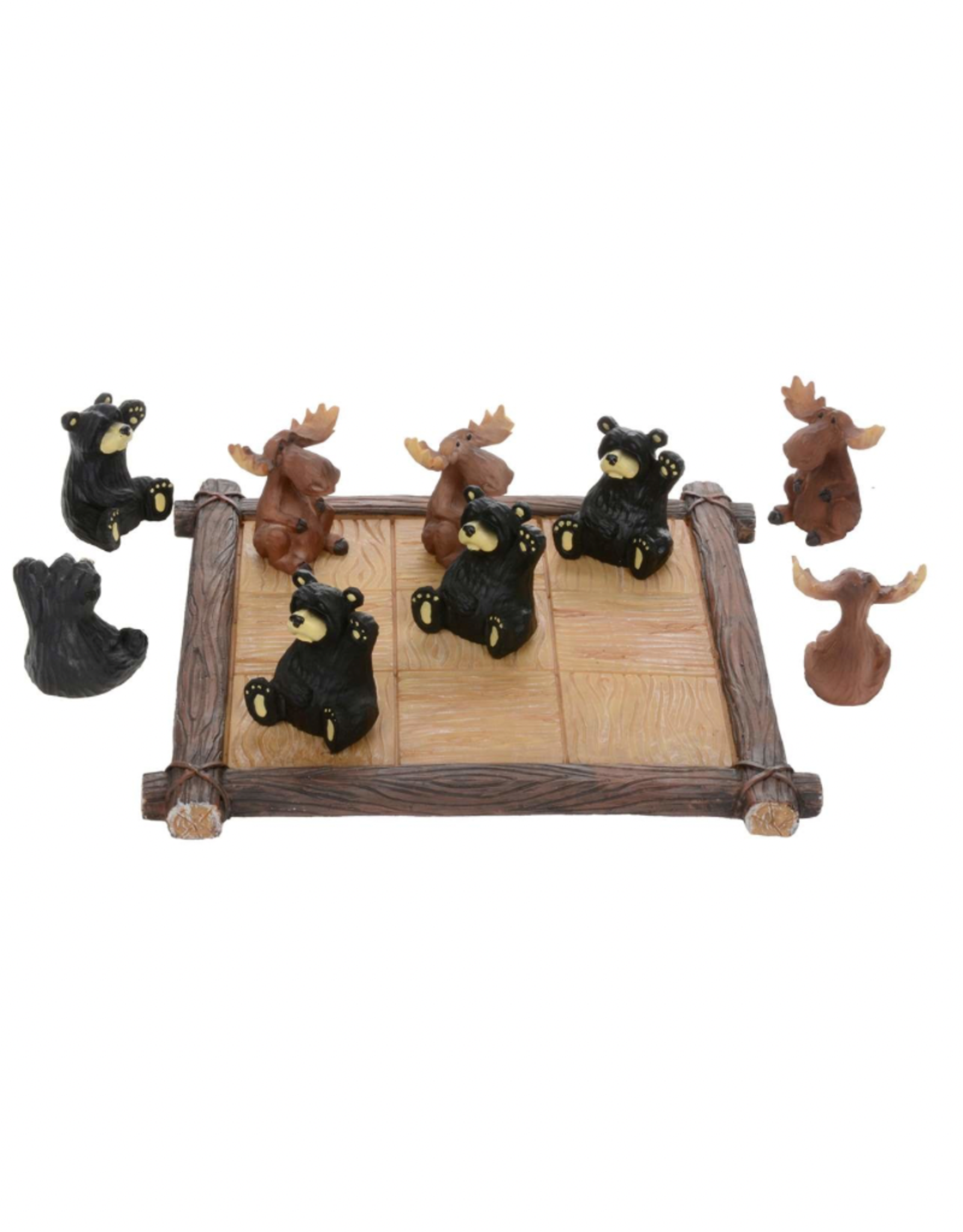 CT Bear & Moose Tic Tack Toe Set D852