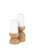 Mercana Candle Holder Mercana Aleena wood SM 70543