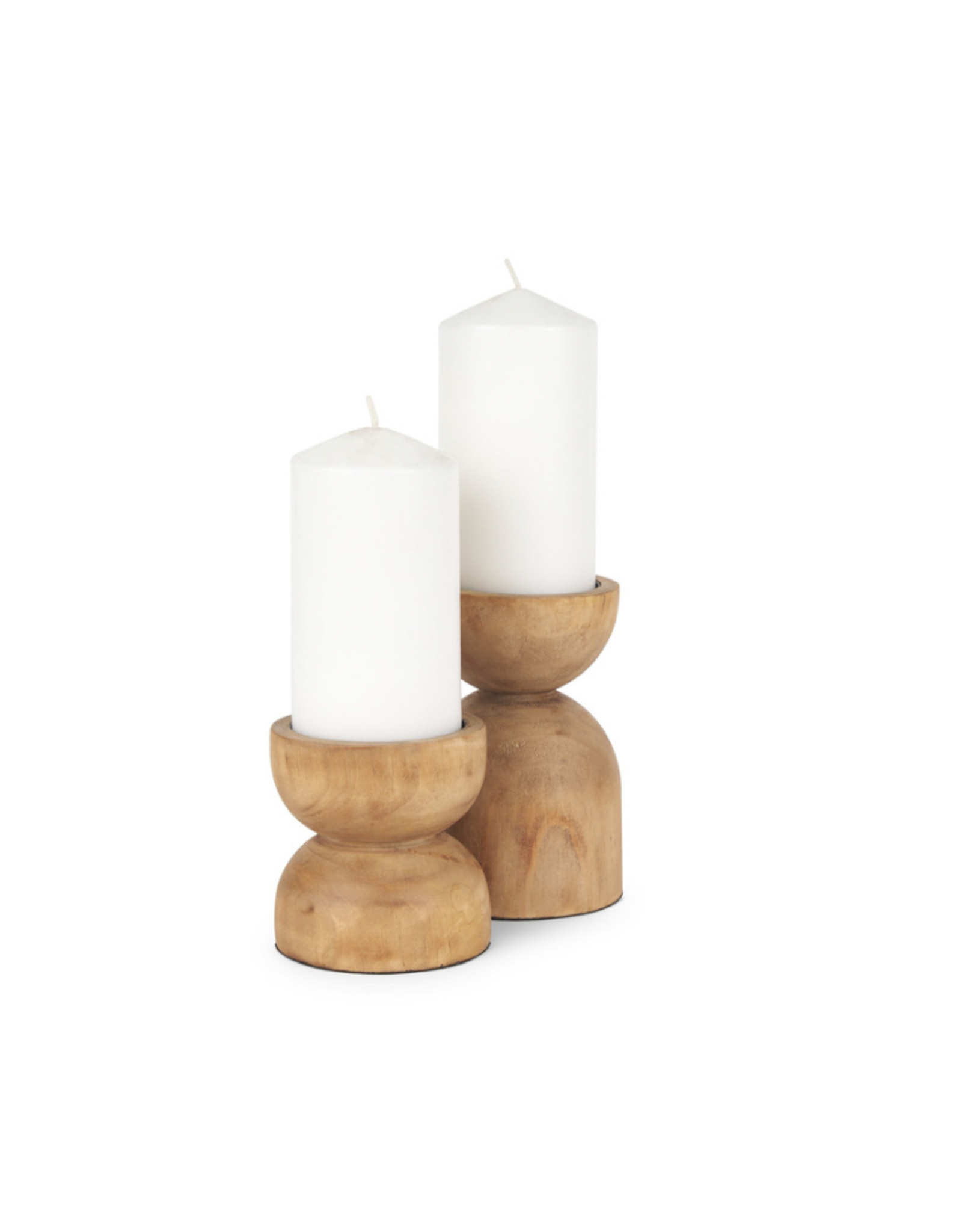 Mercana Candle Holder Mercana Aleena wood SM 70543