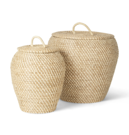 Mercana Basket Mercana Kalopa w/Flat Handled Lid SM
