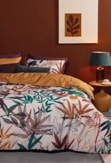 Duvet Cover Brunelli Cannelle Printed Foliage King Cover w/ 2 Shams