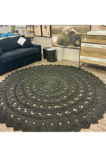 Style In Form Rugs SIF Dandelion 9ft Round Black RIN-004**