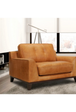 Stylus Stylus Bruna Leather Chair 3/4