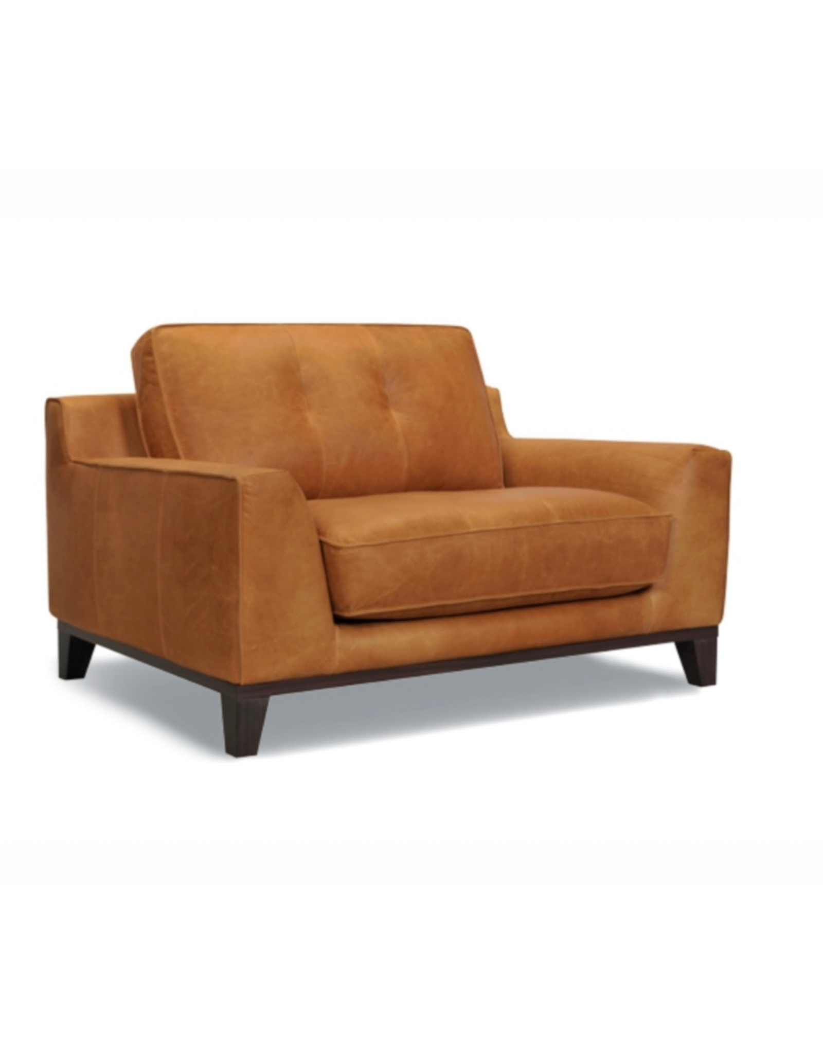 Stylus Stylus Bruna Leather Chair 3/4