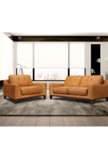 Stylus Stylus Bruna Leather Chair 3/4