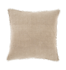 Indaba Cushions Indaba Lina Linen Oat 20 x 20 1-3088-C