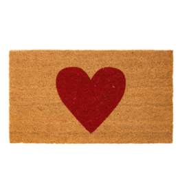 Indaba Doormat Indaba Red Heart 1-6931