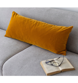 Style In Form Cushions SIF Breathe Long Kidney Cushion Mustard BRE-016