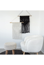 Style In Form Wall Decor SIF Rio Macrame Hanging Black BOH-042
