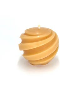 Island Bee Candles Candle Island Bee Beeswax Swirl LG