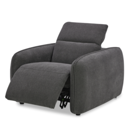 Moes Home Collection Moes Eli Power Recliner Dusk Grey  KQ-1027-07