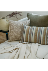 Indaba Cushions Indaba Lina Linen Suzani 20 x 20 1-2075