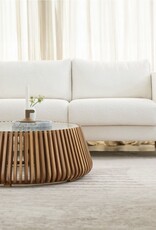 LH Imports LH Bungalow Coffee Table Round BUM032-RD