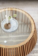 LH Imports LH Bungalow Coffee Table Round BUM032-RD