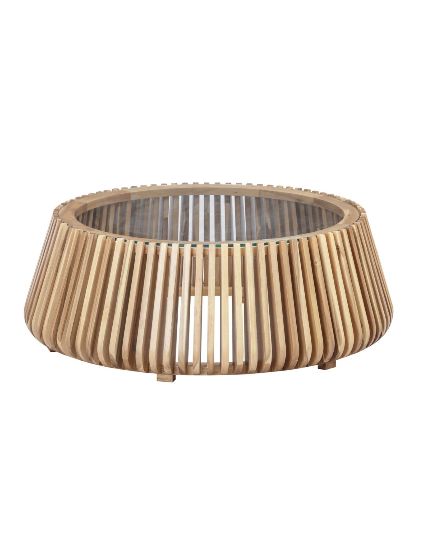LH Imports LH Bungalow Coffee Table Round BUM032-RD