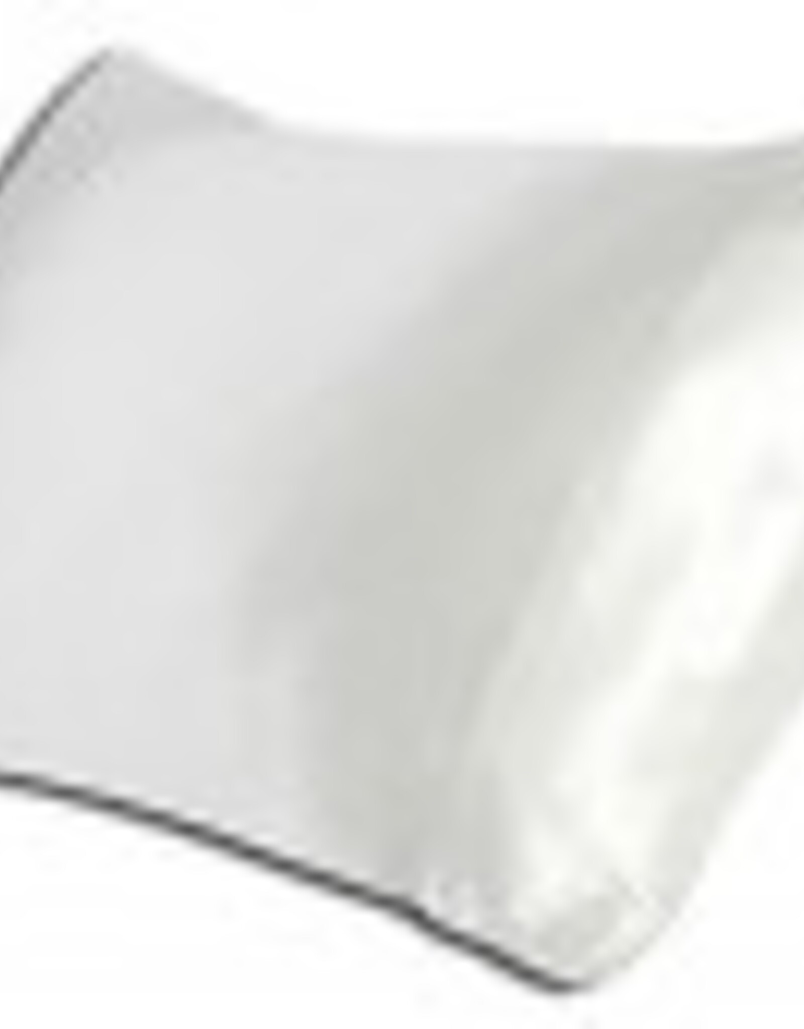 Alamode Home Pillow Case Silk RJS Standard White ( Single )