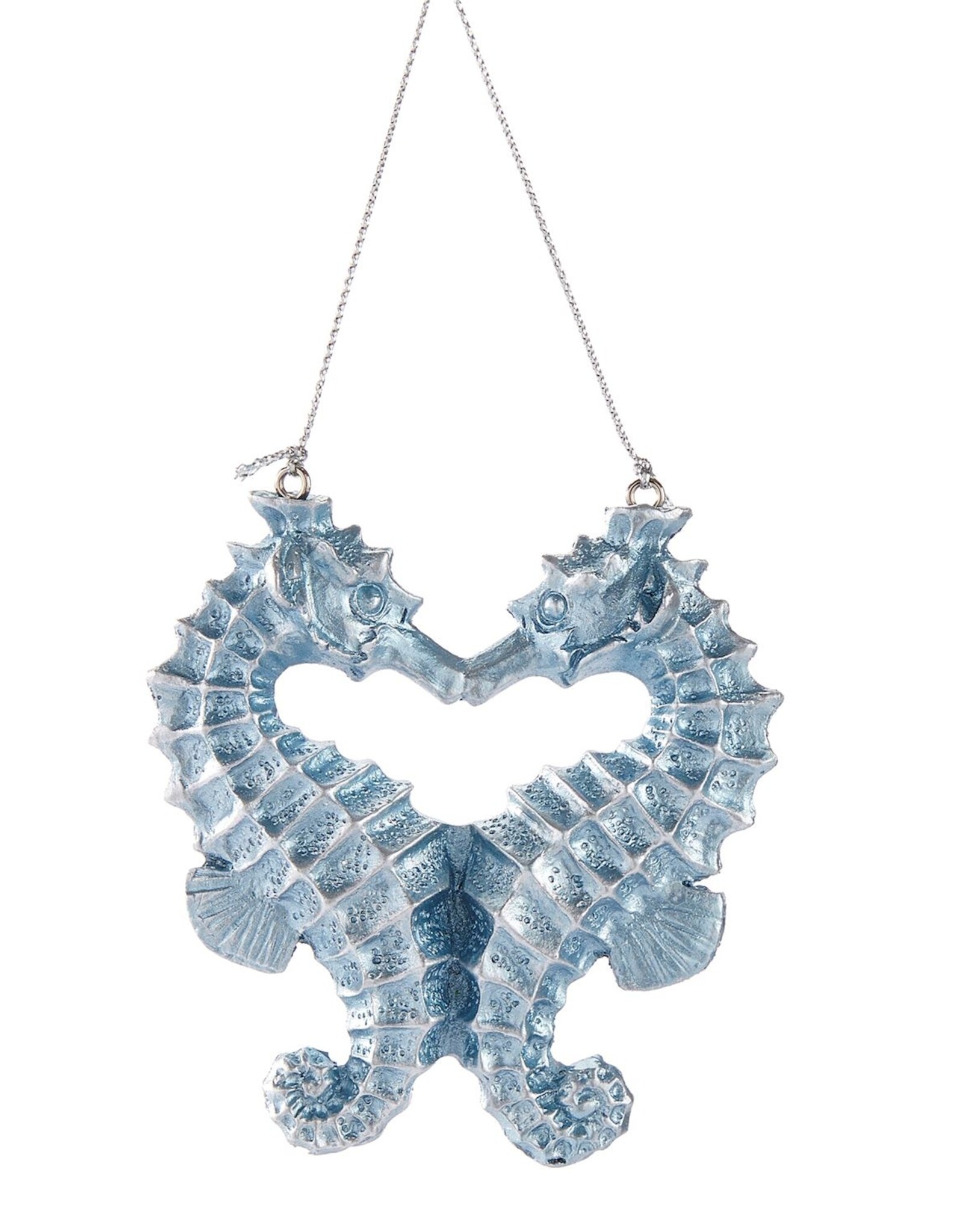 Xmas Giftcraft Ornament Kissing Sea Horses 645201